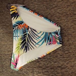 SHADE & SHORE WOMEN'S TROPICAL BIKINI BOTTOMS. SMALL/ NWT